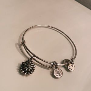 Alex and Ani flower bracelet